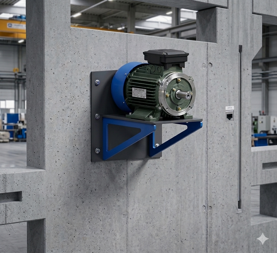 壁挂式电机支架